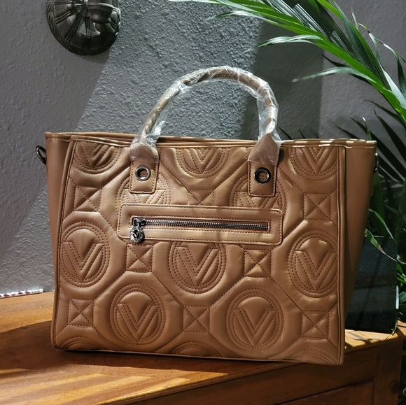 VALENTINO ORLANDI Extra Large Quilted Tote NWT - Picture 4 of 13